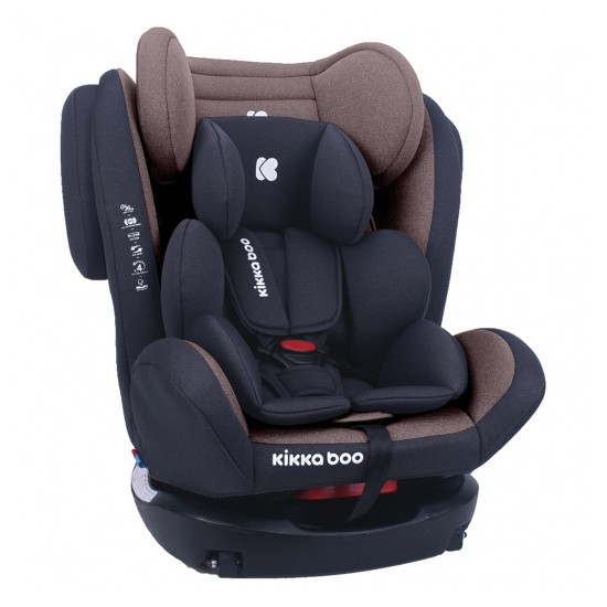Kikka Boo - Κάθισμα Αυτοκινήτου 0-36kg 4 Fix DOUBLE ISOFIX Brown 2020