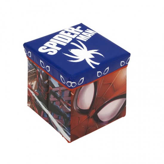 Arditex - Παιδικό κουτί αποθήκευσης Σκαμπό Spiderman