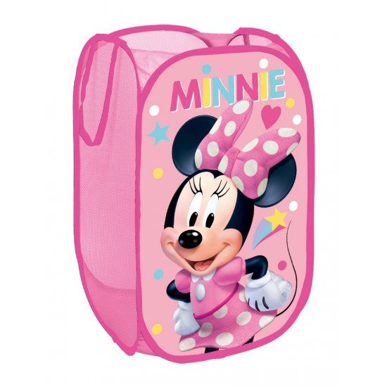 Arditex - Παιδικό καλάθι αποθήκευσης Pop Up Minnie Mouse Pink