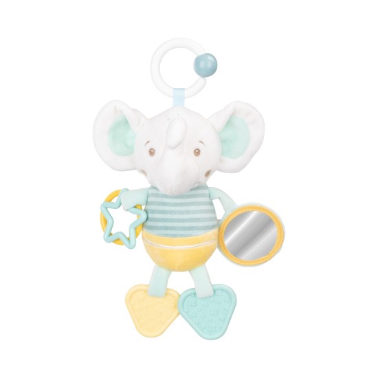 Kikka Boo - Κρεμαστό λούτρινο παιχνίδι δραστηριοτήτων Elephant Time