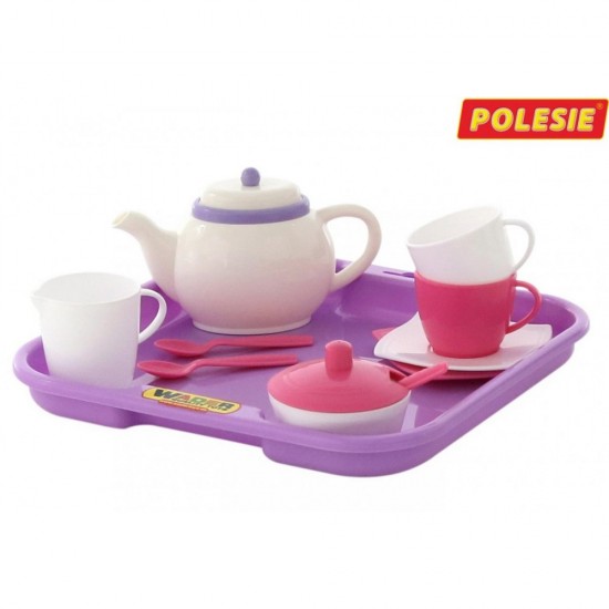 Polesie - Παιδικό Σετ Τσαγιού Tea Set For Two (13τεμ)