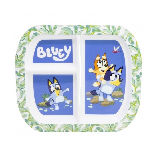 Stor - Παιδικό Πιάτο με Χωρίσματα Bluey