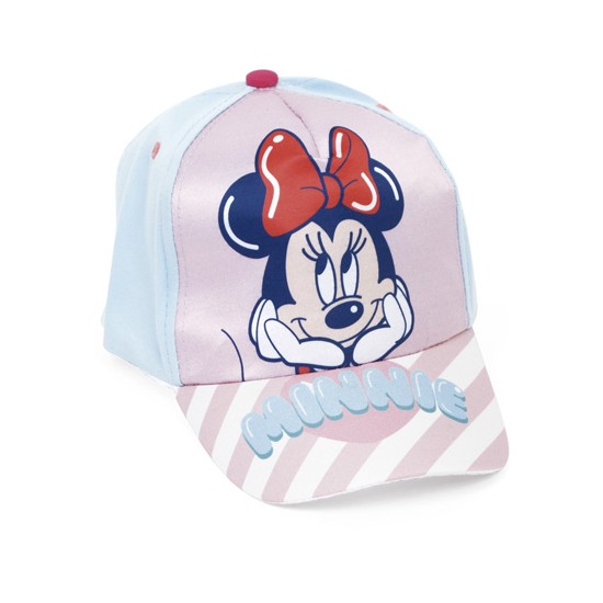 Arditex - Παιδικό καπέλο Minnie γαλάζιο ροζ