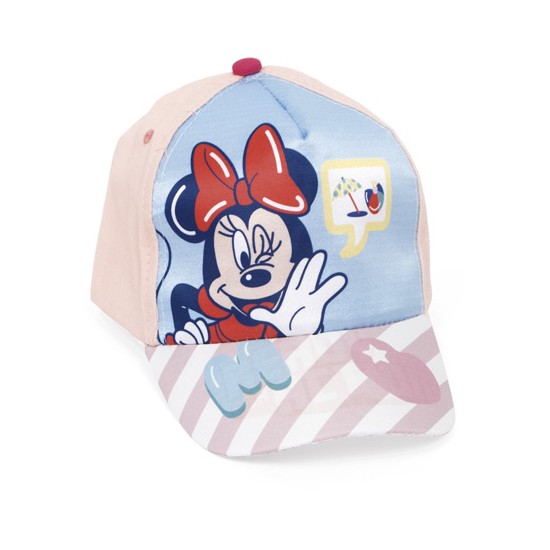 Arditex - Παιδικό καπέλο Minnie σομόν γαλάζιο