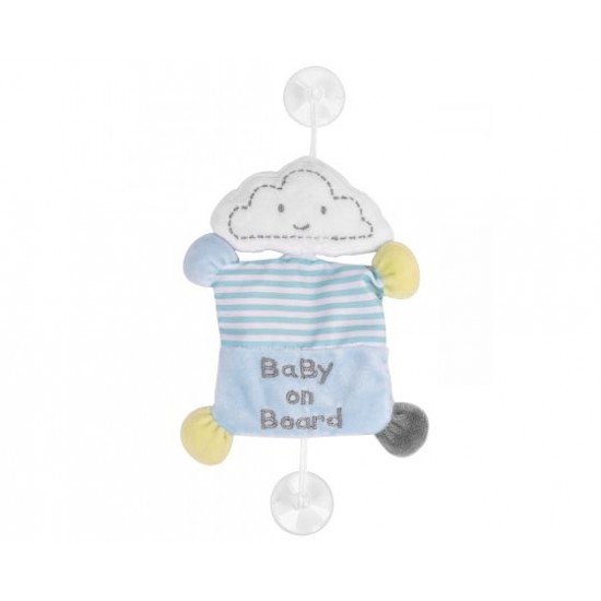 Kikka Boo - Σήμα για αυτοκίνητο Sleepy Cloud "Baby on Board"