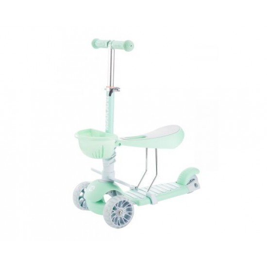 Kikka Boo - Παιδικό Τρίτροχο Πατίνι Makani Scooter 3in1 BonBon Candy Mint